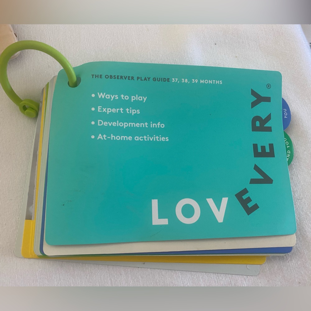 Lovevery Play Kit Guide. The observer kit.